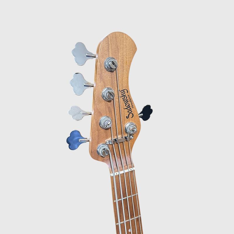 Sadowsky SMX MetroExpress Vintage JJ 5-String Maple Electric Bass Guitar - White