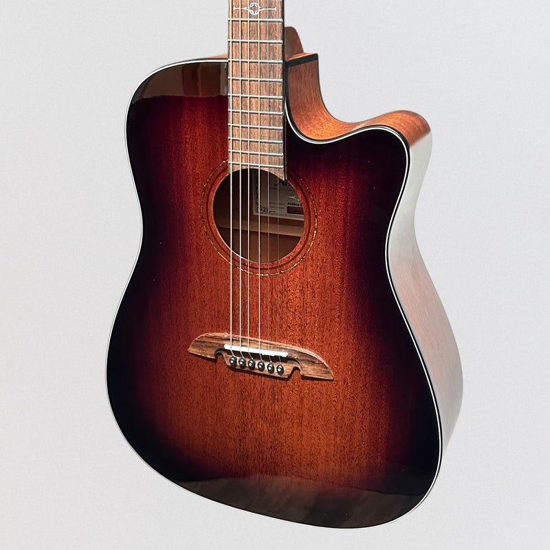 Alvarez AD66CE Dreadnought Acoustic-Electric Guitar - Shadow Burst