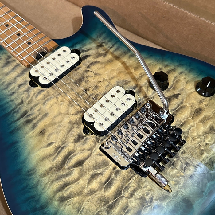 EVH Wolfgang Special QM Electric Guitar - Indigo Burst