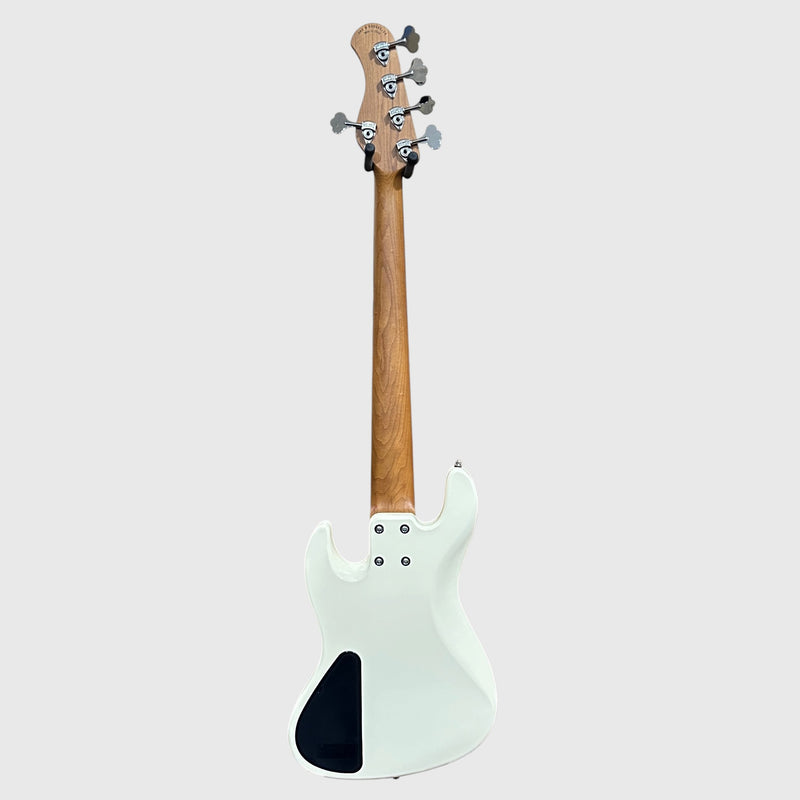 Sadowsky SMX MetroExpress Vintage JJ 5-String Maple Electric Bass Guitar - White