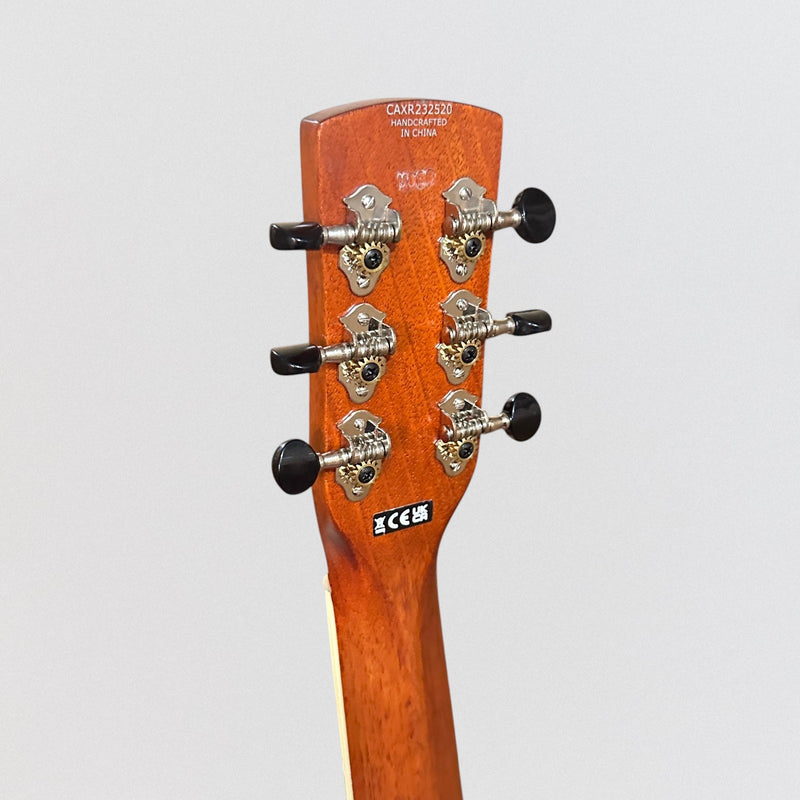 Gretsch G9221 Bobtail Round-Neck Acoustic-Electric Steel Body Resonator Guitar - Steel