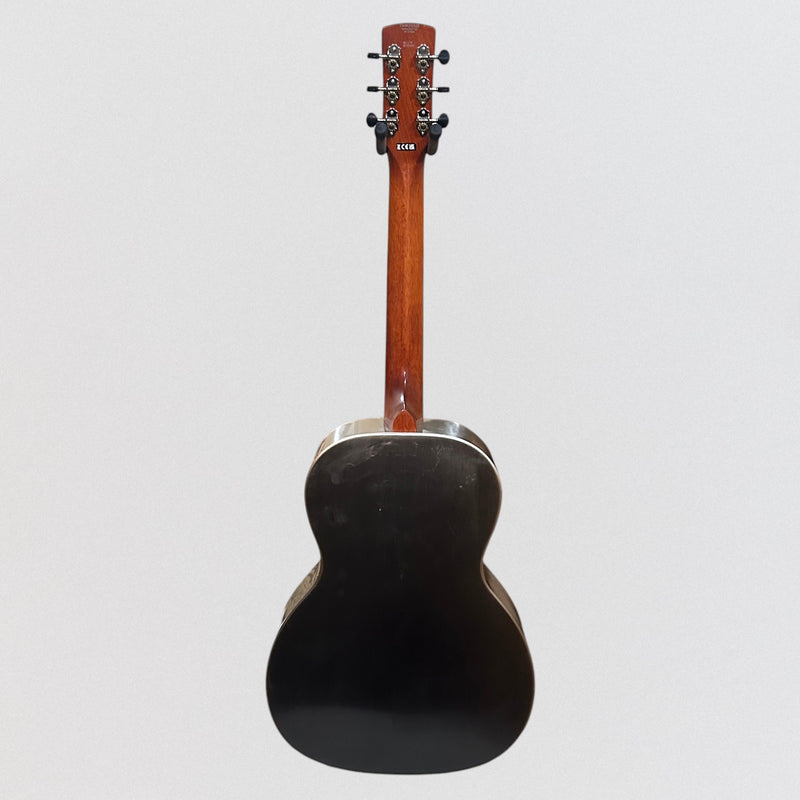 Gretsch G9221 Bobtail Round-Neck Acoustic-Electric Steel Body Resonator Guitar - Steel