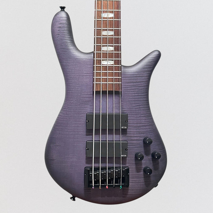 Spector Euro 5 LX 5 String Neck Through Electric Bass Guitar - Nightshade Matte