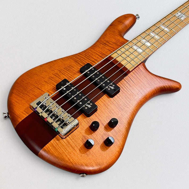 Spector Euro 5 RST 5 String Electric Bass Guitar - Sienna Stain