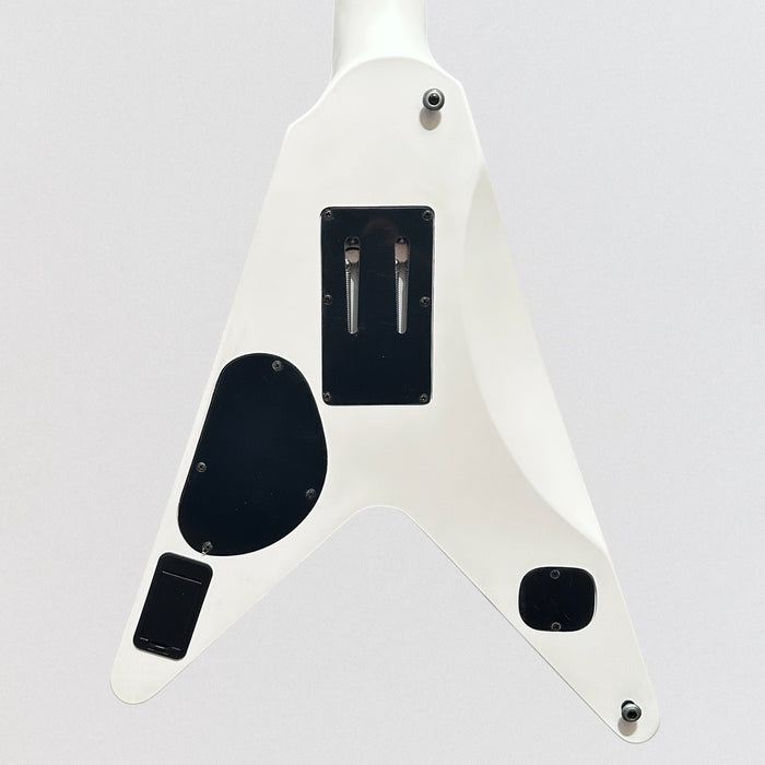 Schecter V-7 FR Randy Weitzel Ouija 7 String Electric Guitar - Satin White