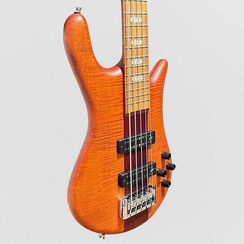 Spector Euro 5 RST 5 String Electric Bass Guitar - Sienna Stain
