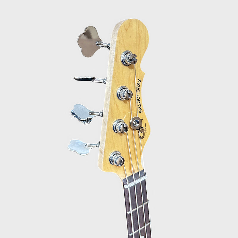G&L Tribute Series Fallout 4 String Electric Bass Guitar - Olympic White