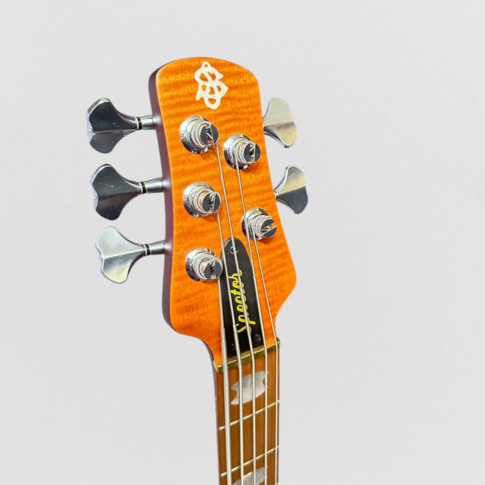 Spector Euro 5 RST 5 String Electric Bass Guitar - Sienna Stain