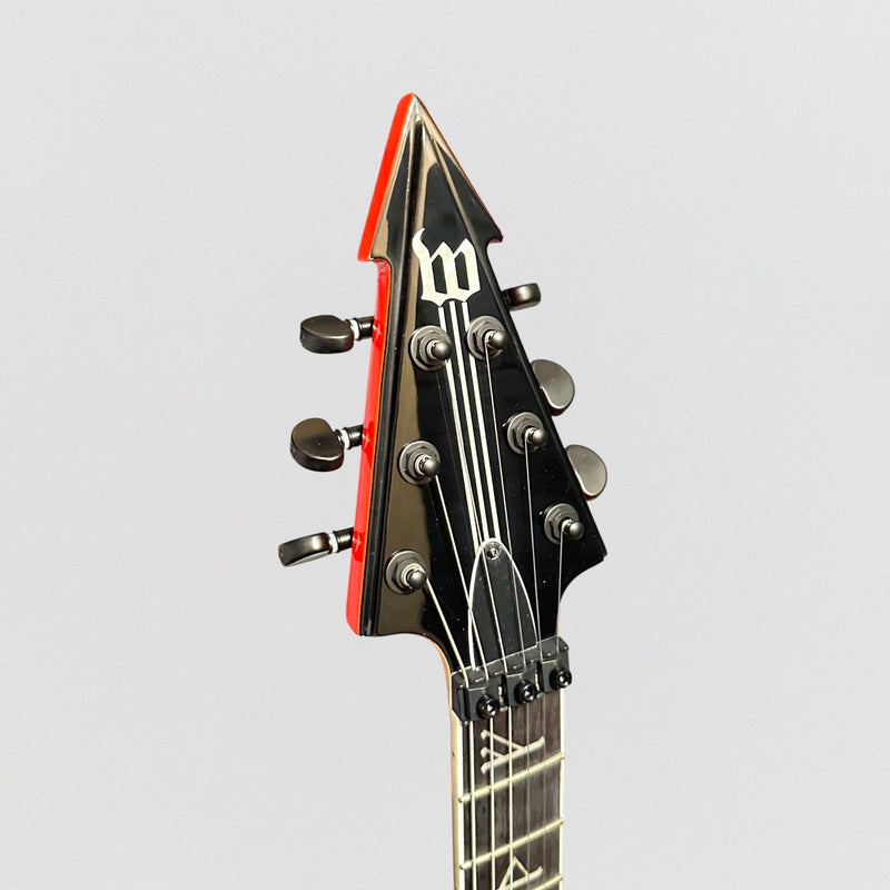 Wylde Audio Warhammer FR Norse Dragon Electric Guitar - Pinstripe Red