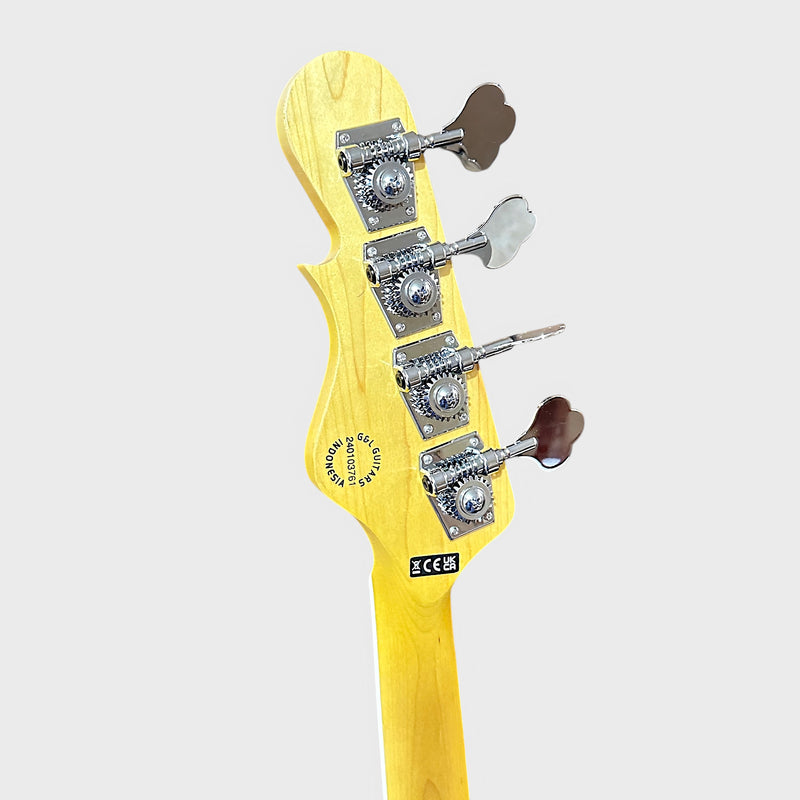 G&L Tribute Series JB 4 String Electric Bass Guitar - Lake Placid Blue