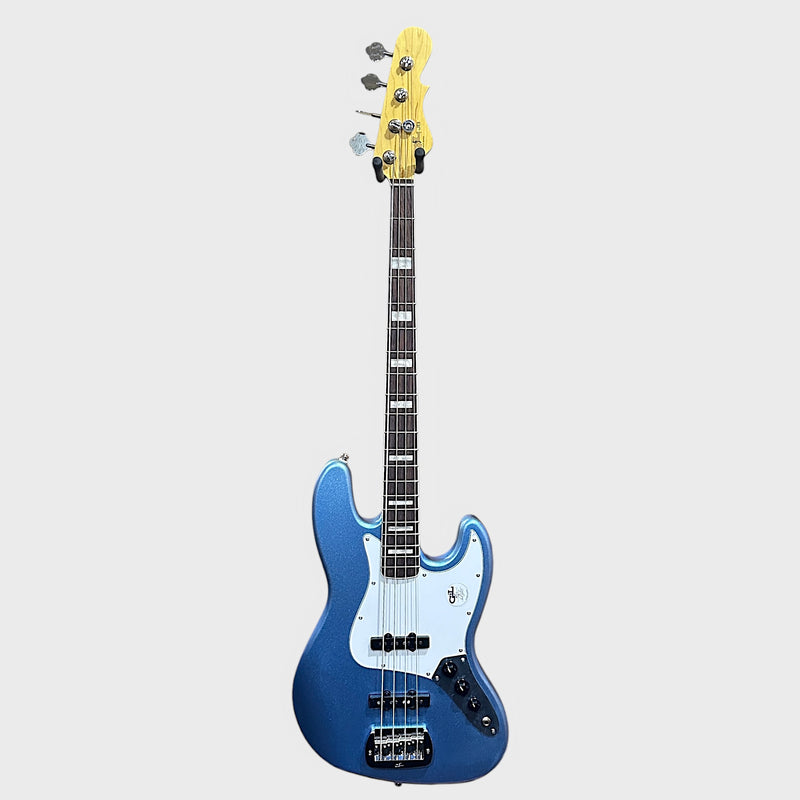 G&L Tribute Series JB 4 String Electric Bass Guitar - Lake Placid Blue