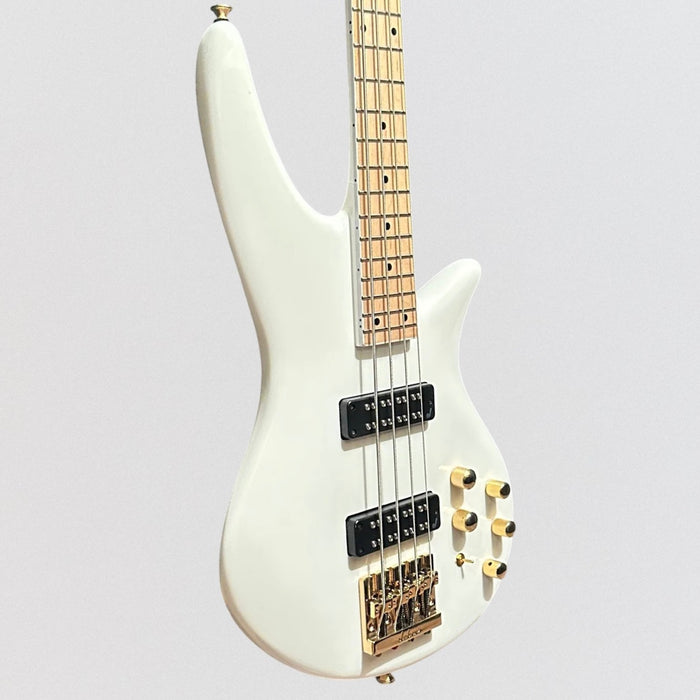 Jackson Spectra IV SBX 4 String Electric Bass Guitar - White
