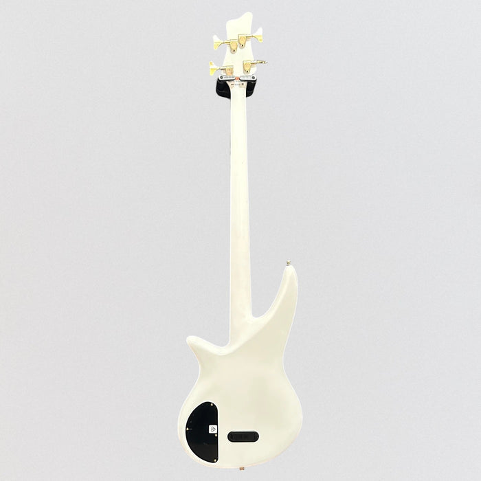 Jackson Spectra IV SBX 4 String Electric Bass Guitar - White