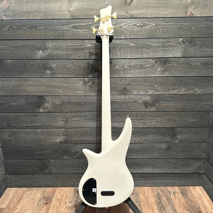 Jackson Spectra IV SBX 4 String Electric Bass Guitar - White
