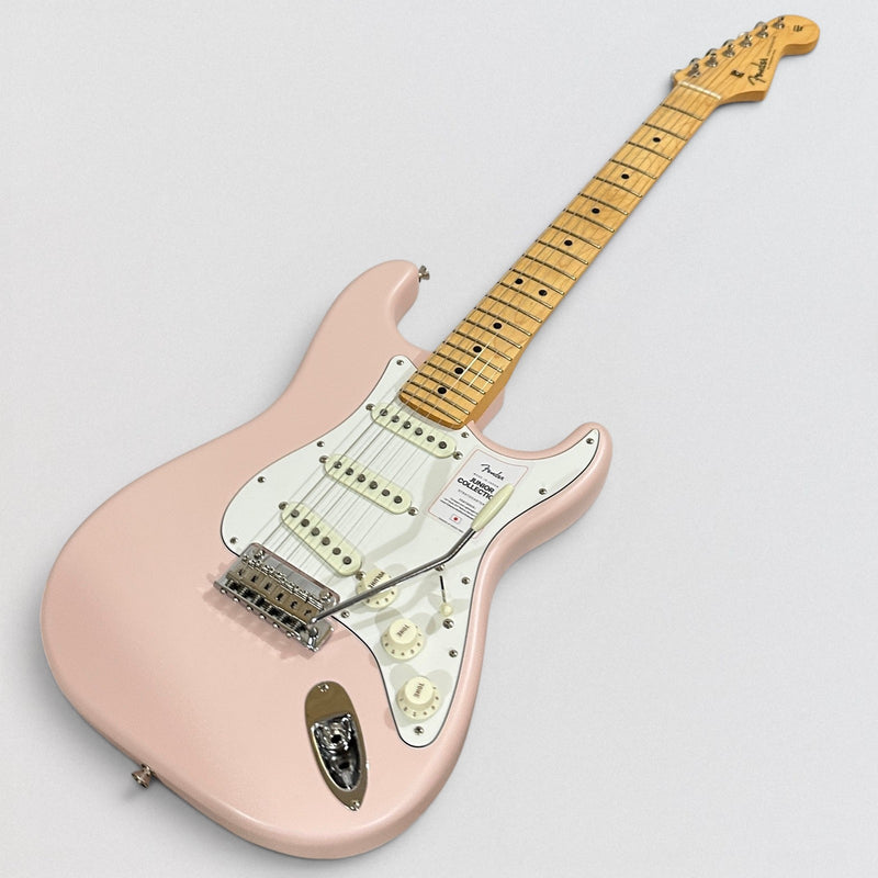 Fender MIJ Japan Junior Collection Stratocaster Electric Guitar - Pink