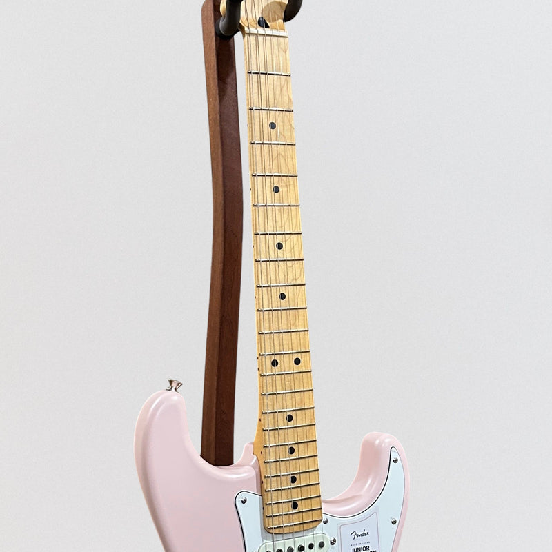 Fender MIJ Japan Junior Collection Stratocaster Electric Guitar - Pink
