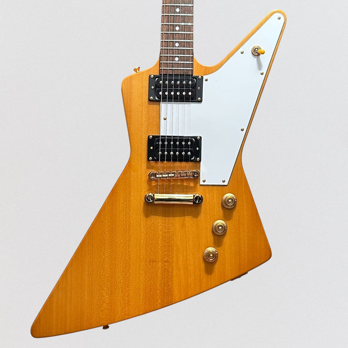 Epiphone 1958 Korina Explorer Outfit Electric Guitar w/ Case - Aged Natural