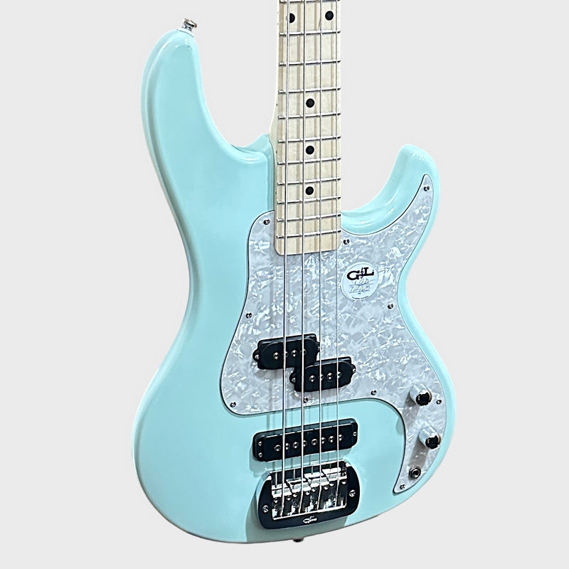 G&L Tribute SB-2 4 String Electric Bass Guitar - Surf Green