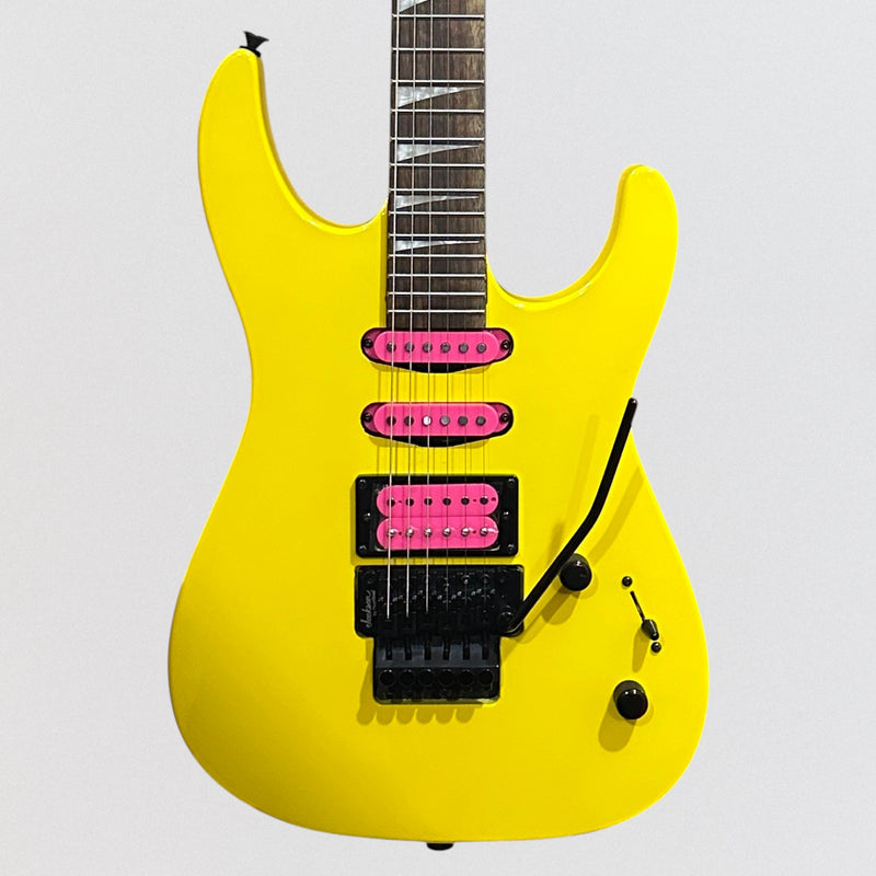 Jackson X Series Dinky DK3XR HSS Electric Guitar - Caution Yellow