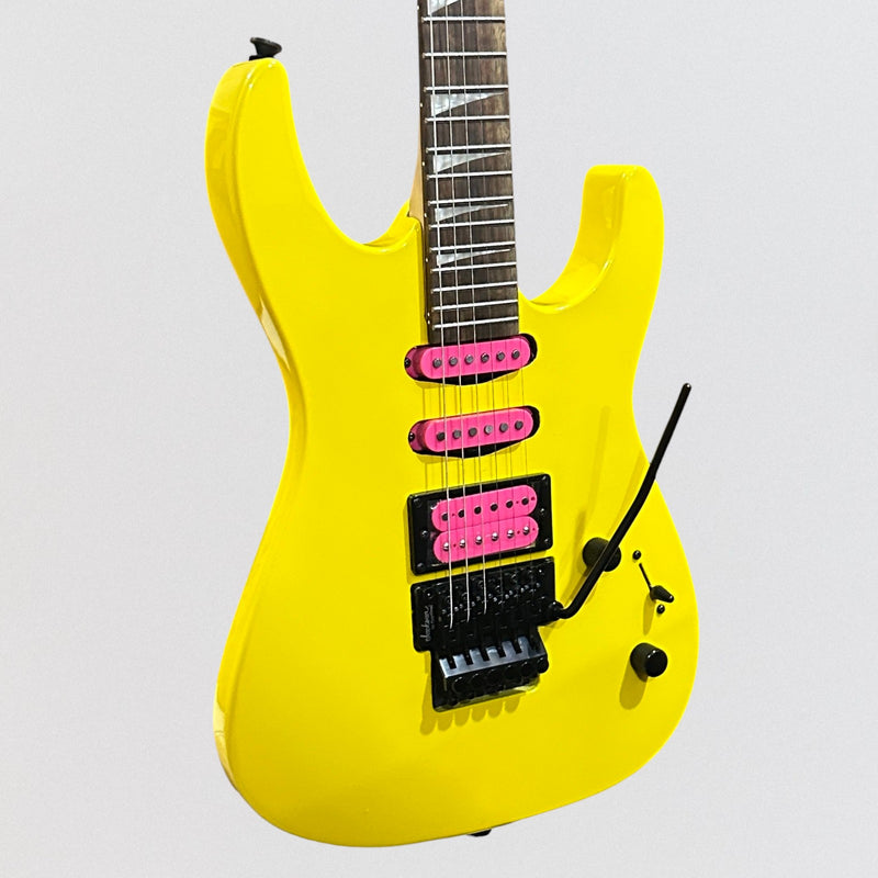 Jackson X Series Dinky DK3XR HSS Electric Guitar - Caution Yellow