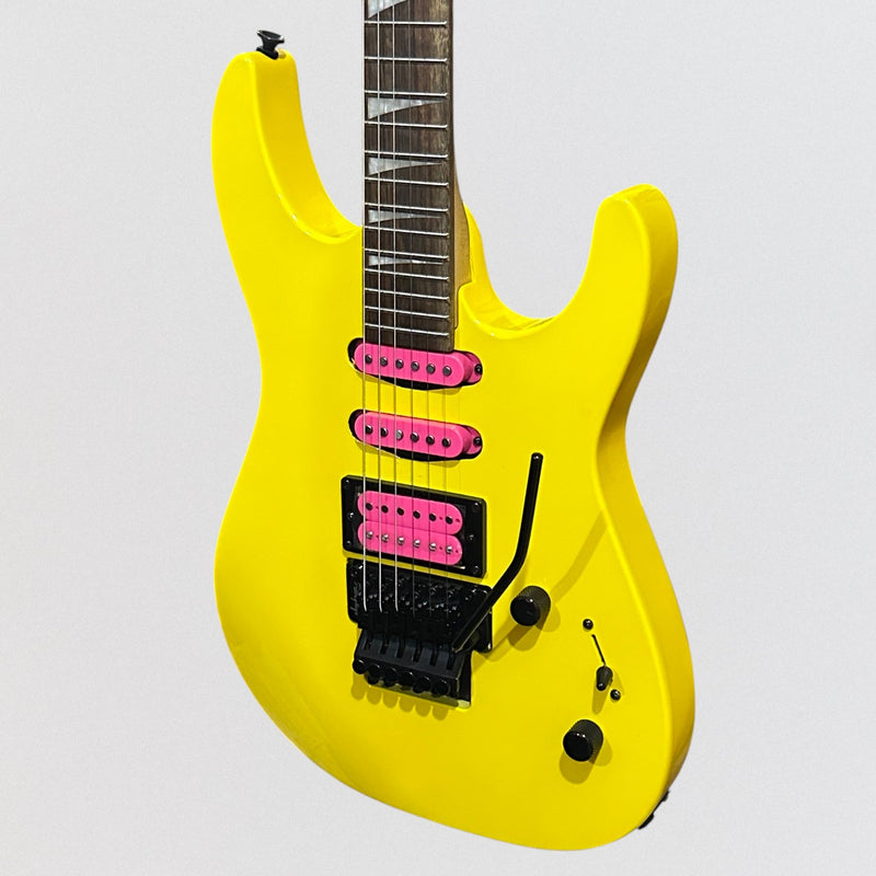 Jackson X Series Dinky DK3XR HSS Electric Guitar - Caution Yellow