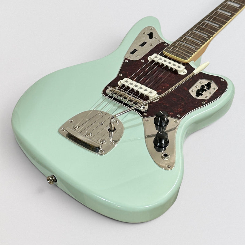 Fender Squier Classic Vibe '70s Jaguar FSR Limited-Edition Electric Guitar - Daphne Blue