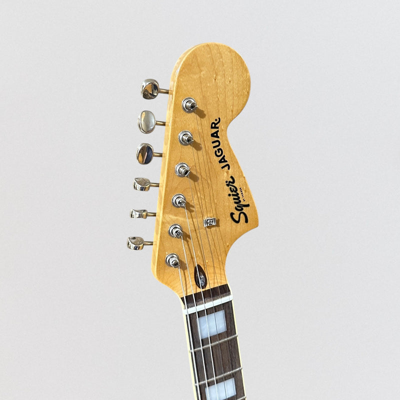 Fender Squier Classic Vibe '70s Jaguar FSR Limited-Edition Electric Guitar - Daphne Blue