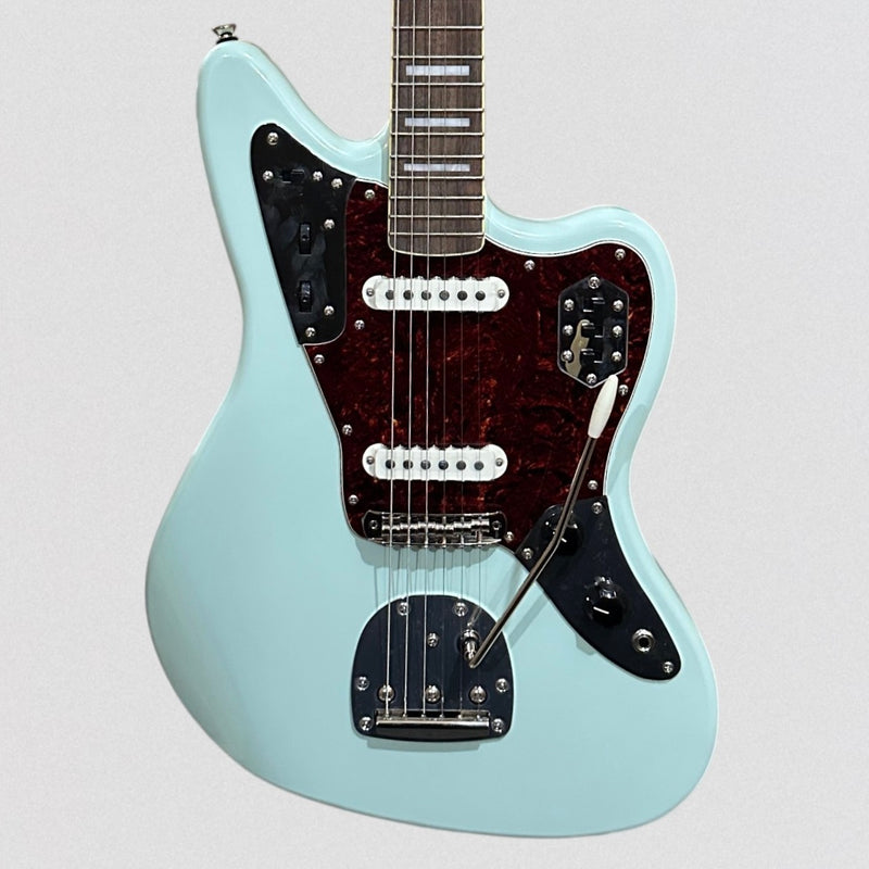 Fender Squier Classic Vibe '70s Jaguar FSR Limited-Edition Electric Guitar - Daphne Blue