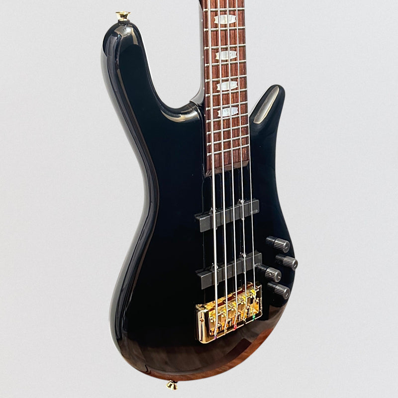 Spector Euro Classic 5 String EMG Electric Bass Guitar - Black