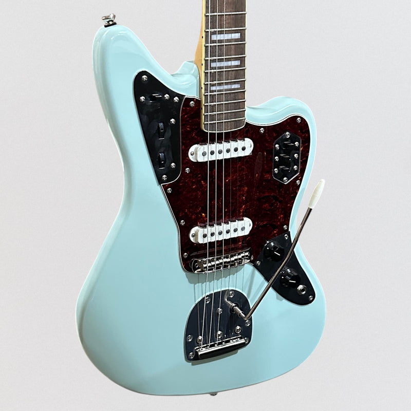Fender Squier Classic Vibe '70s Jaguar FSR Limited-Edition Electric Guitar - Daphne Blue