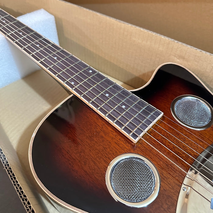 Danville RDL-70C Resonator Cutaway Acoustic Guitar Sunburst