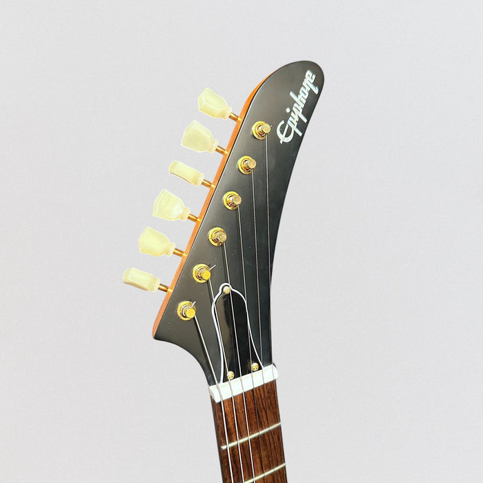 Epiphone 1958 Korina Explorer Outfit Electric Guitar w/ Case - Aged Natural