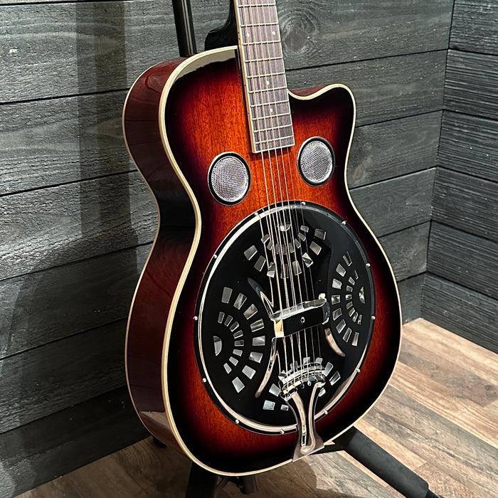 Danville RDL-70C Resonator Cutaway Acoustic Guitar - Sunburst