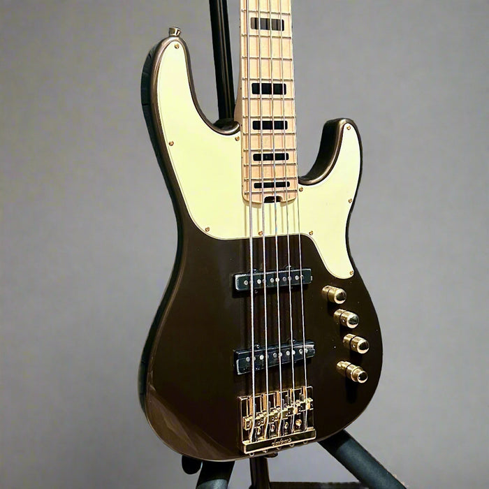 Jackson Adam Blackstone "Gladys" Pro Signature 5 String Electric Bass Guitar - Black Stone
