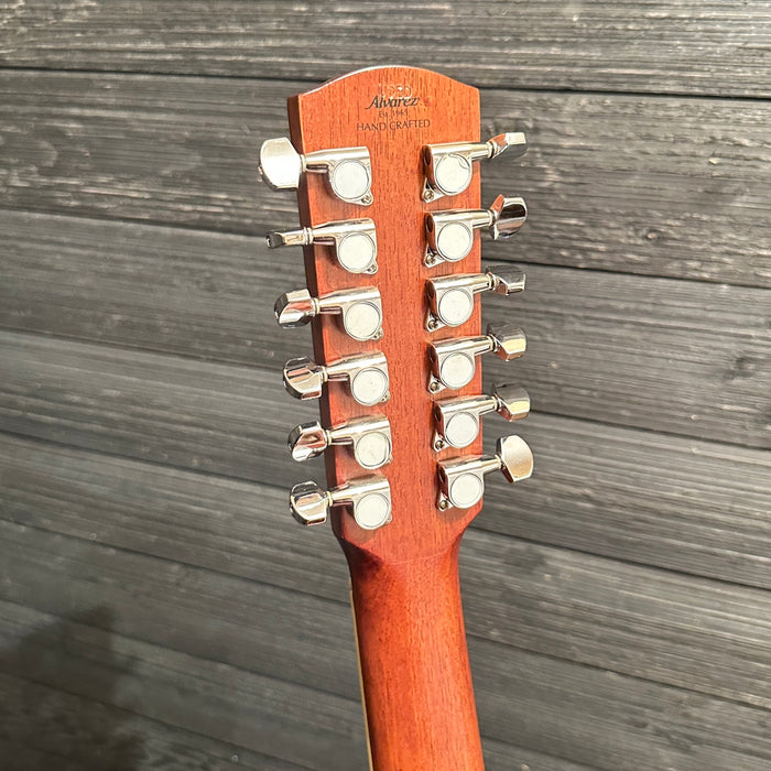 Alvarez AD60CE 12-String Dreadnought Acoustic-Electric Guitar - Natural
