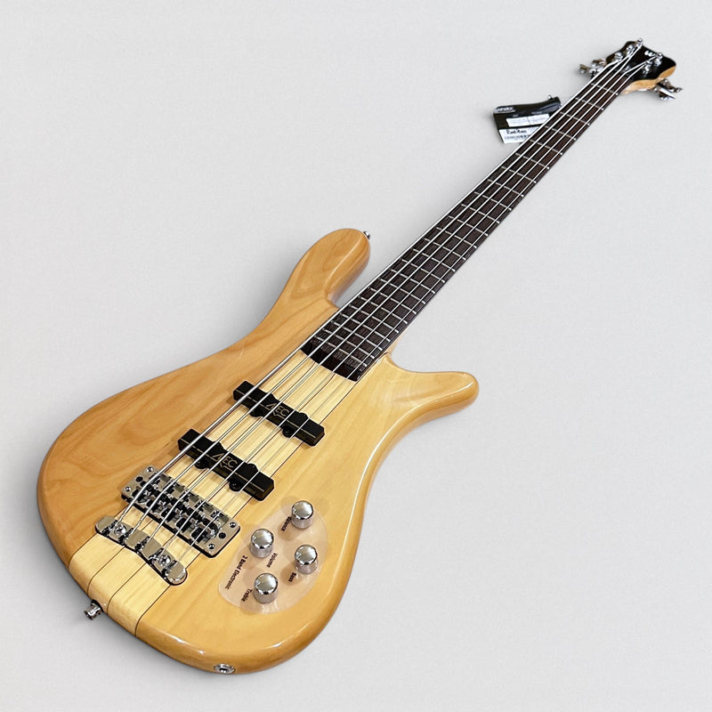 Warwick RockBass Streamer NT 5 String Electric Bass Guitar - Natural