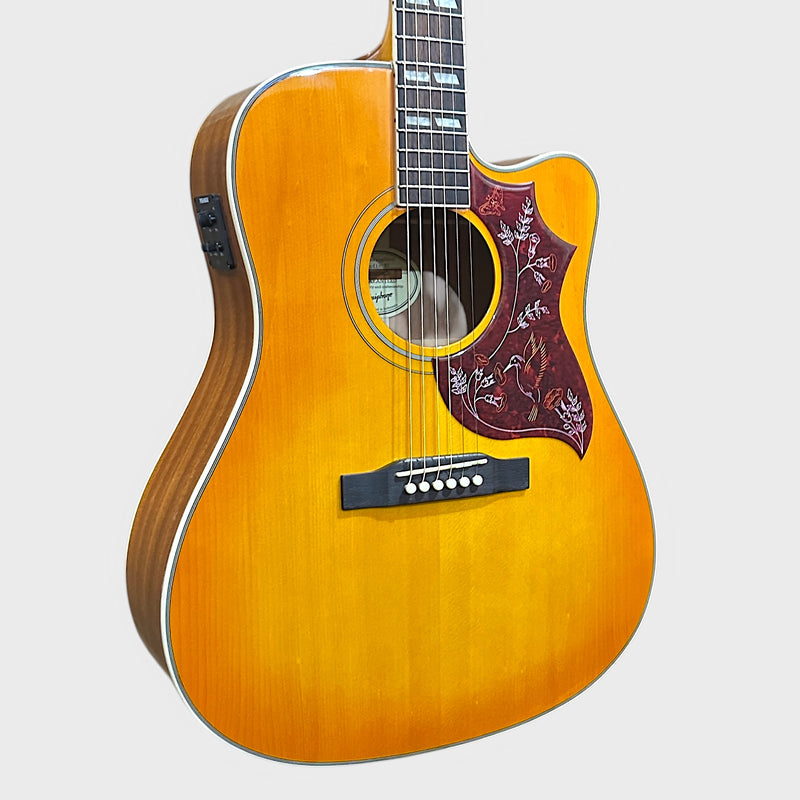Epiphone Hummingbird Studio Acoustic Electric Guitar - Heritage Cherry Sunburst