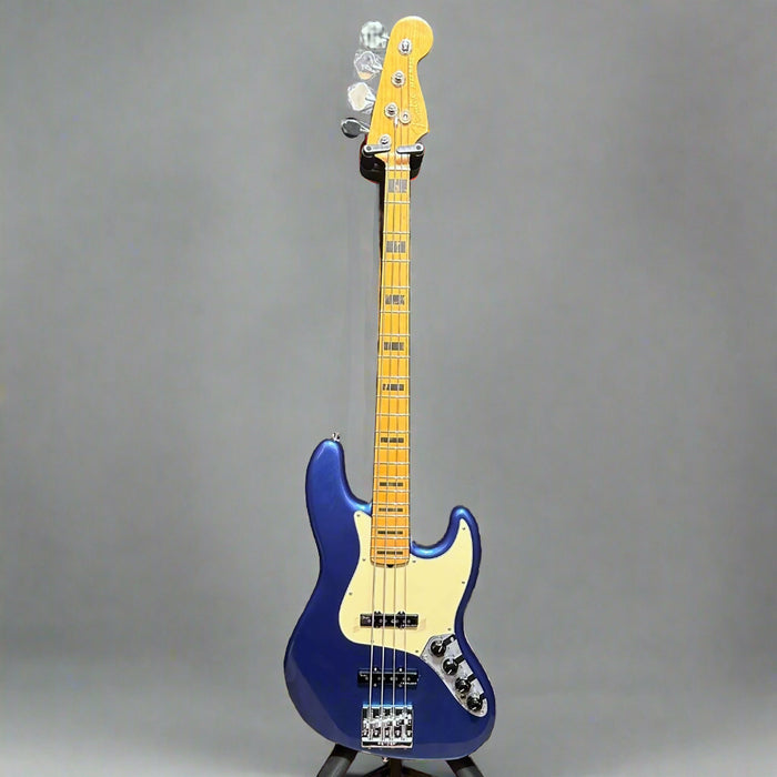 Fender American Ultra Jazz Bass 4 String Electric Bass Guitar 2024 - Cobra Blue