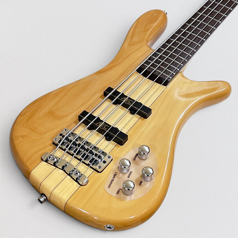 Warwick RockBass Streamer NT 5 String Electric Bass Guitar - Natural