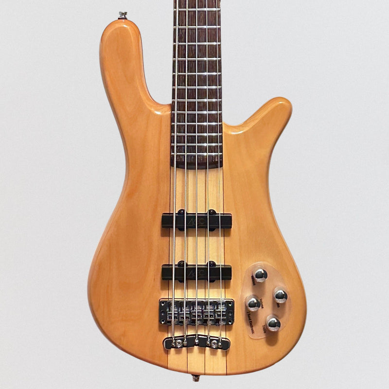Warwick RockBass Streamer NT 5 String Electric Bass Guitar - Natural