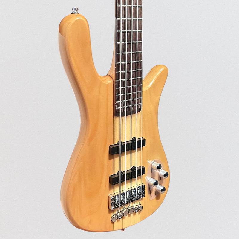 Warwick RockBass Streamer NT 5 String Electric Bass Guitar - Natural