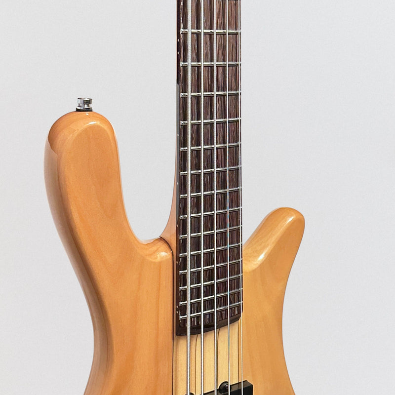 Warwick RockBass Streamer NT 5 String Electric Bass Guitar - Natural