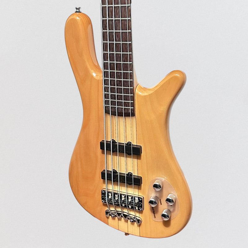 Warwick RockBass Streamer NT 5 String Electric Bass Guitar - Natural