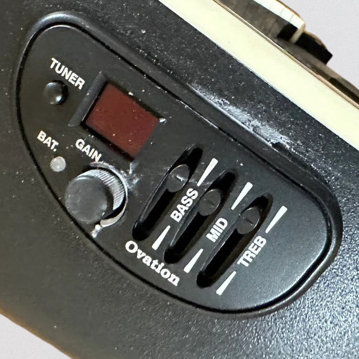 Ovation Celebrity Standard CS24C-5G Mid-depth Classical Acoustic Electric Guitar - Black