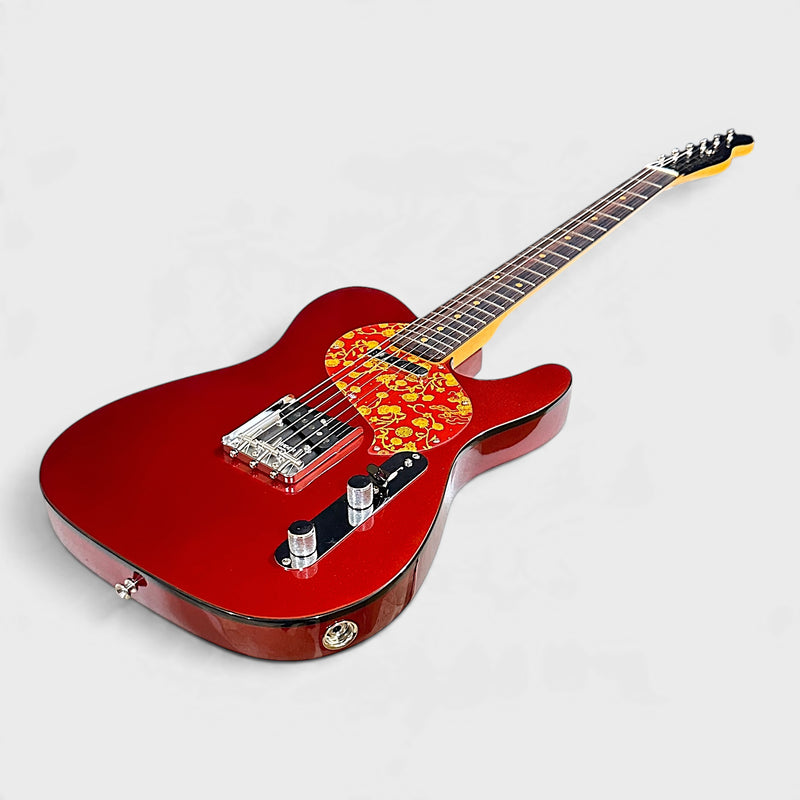Fender Limited-Edition Raphael Saadiq Telecaster Electric Guitar - Dark Red Metallic