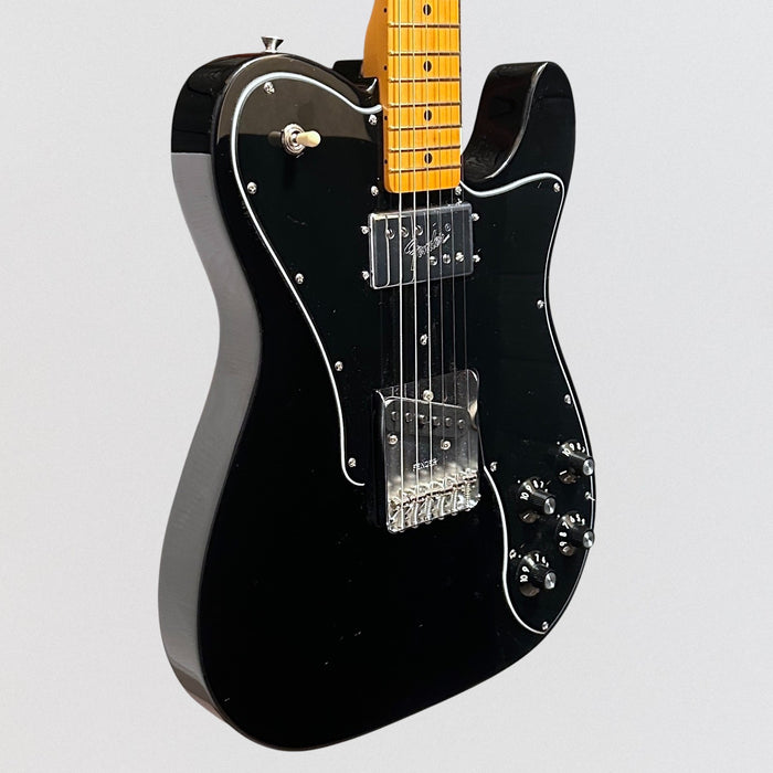 Fender Limited Edition American Vintage II 1977 Telecaster Custom USA Electric Guitar 2023 - Black