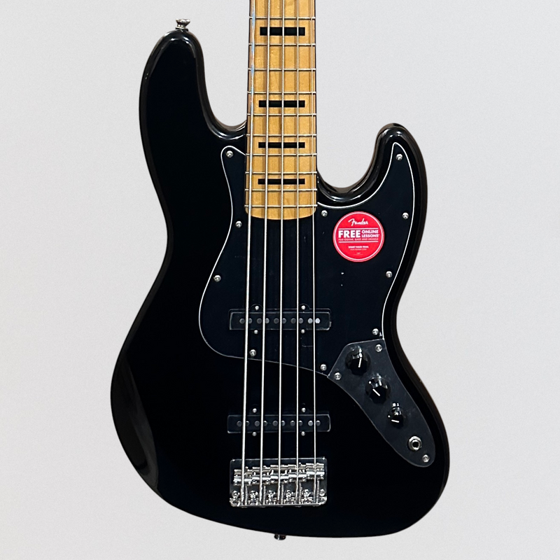 Fender Squier Classic Vibe 70's Jazz Bass 4 String Electric Bass Guitar -  Black