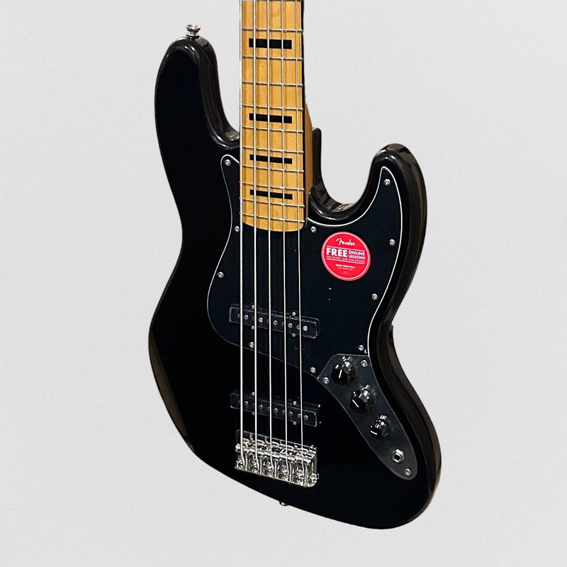 Fender Squier Classic Vibe 70's Jazz Bass 4 String Electric Bass Guitar -  Black