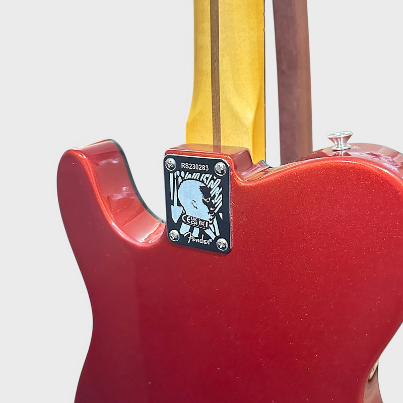Fender Limited-Edition Raphael Saadiq Telecaster Electric Guitar - Dark Red Metallic