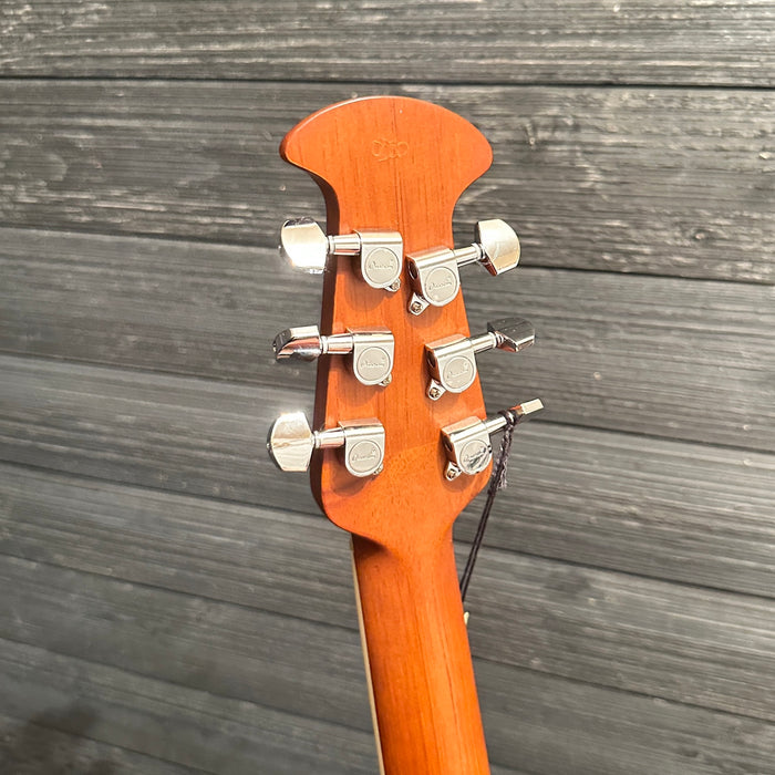 Ovation CS24 Celebrity Series Traditional Mid-Depth Acoustic-Electric Guitar Natural